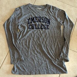 Emerson college lightweight women’s long sleeve shirt